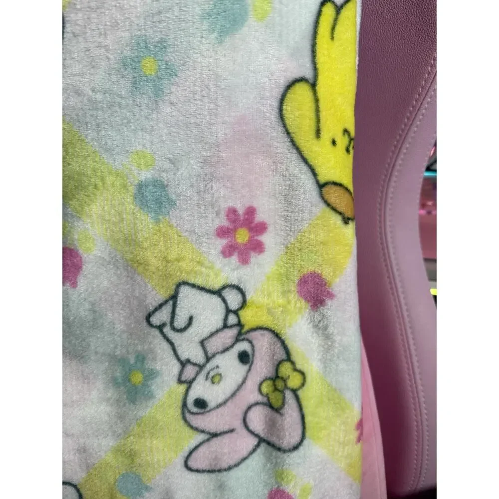 Hello Kitty & Friends Throw Blanket Silk Touch 50x70 Springy Keroppi 2024 Sanrio
